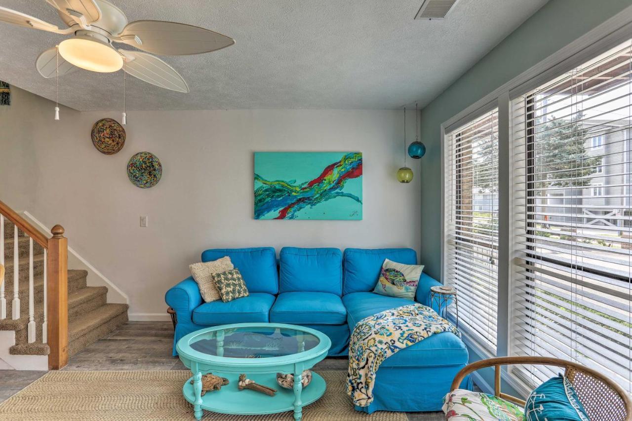 North Myrtle Beach Townhome, 1 Block To Ocean! Екстериор снимка